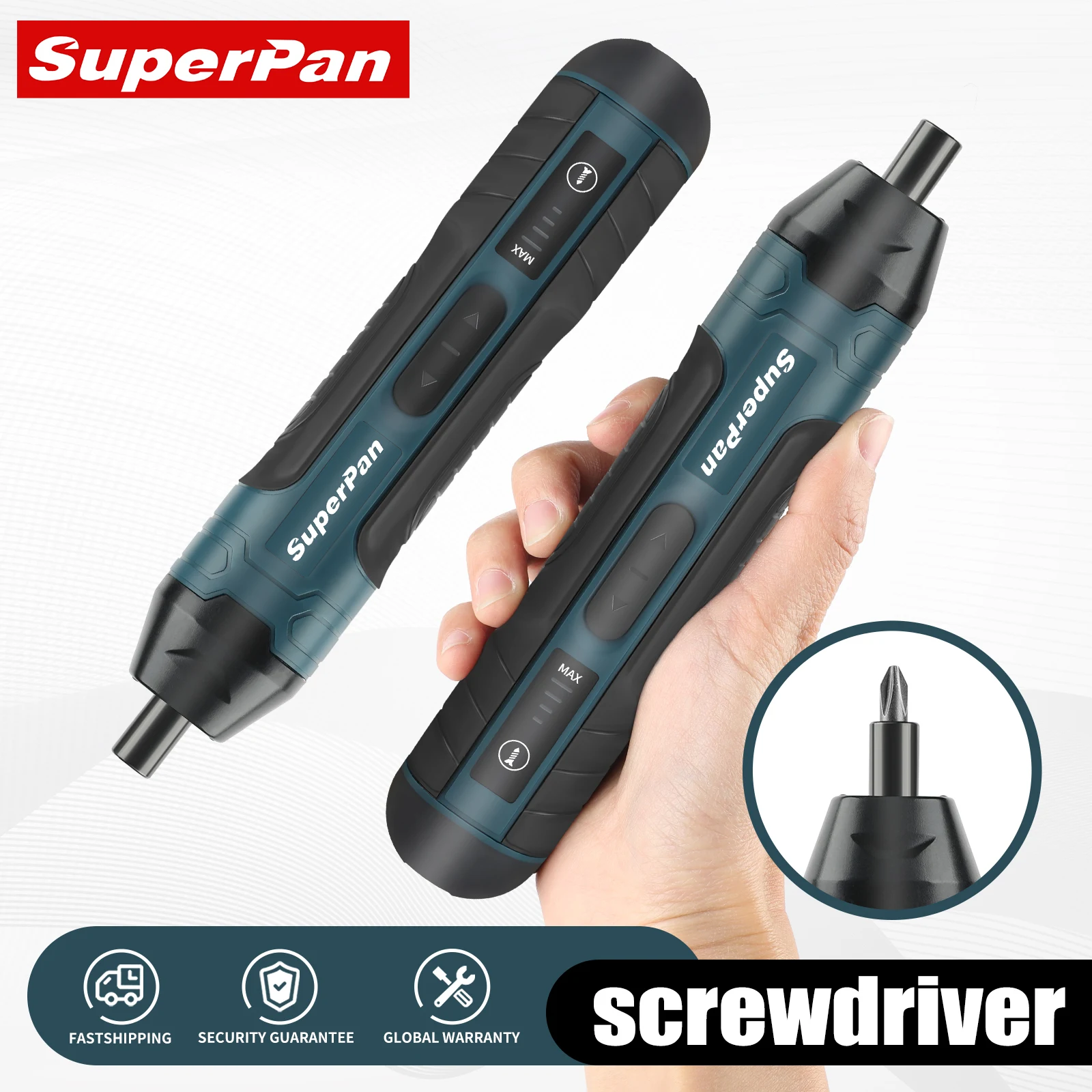 

Беспроводная электрическая отвертка Superpan — перезаряжаемая электрическая дрель емкостью 1300 мАч, многофункциональная разборка