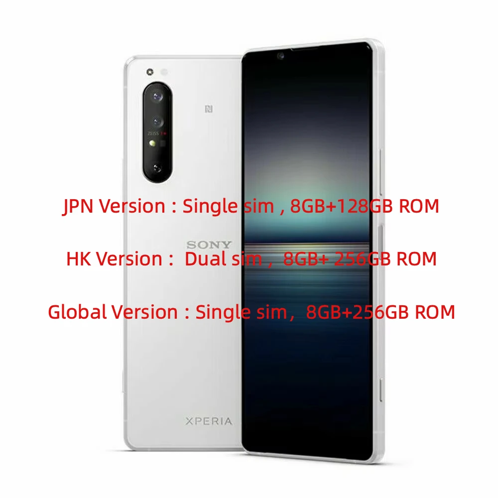 Sony Xperia 1 II X1ii 5G XQ-AT51 1 SIM / XQ-AT52 2 SIMs 6.5