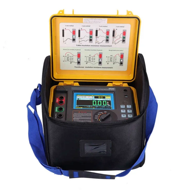 Testeur d'Isolation Haute Performance HV, ETCR3520, 5Kv, 10Tohm, 7mA