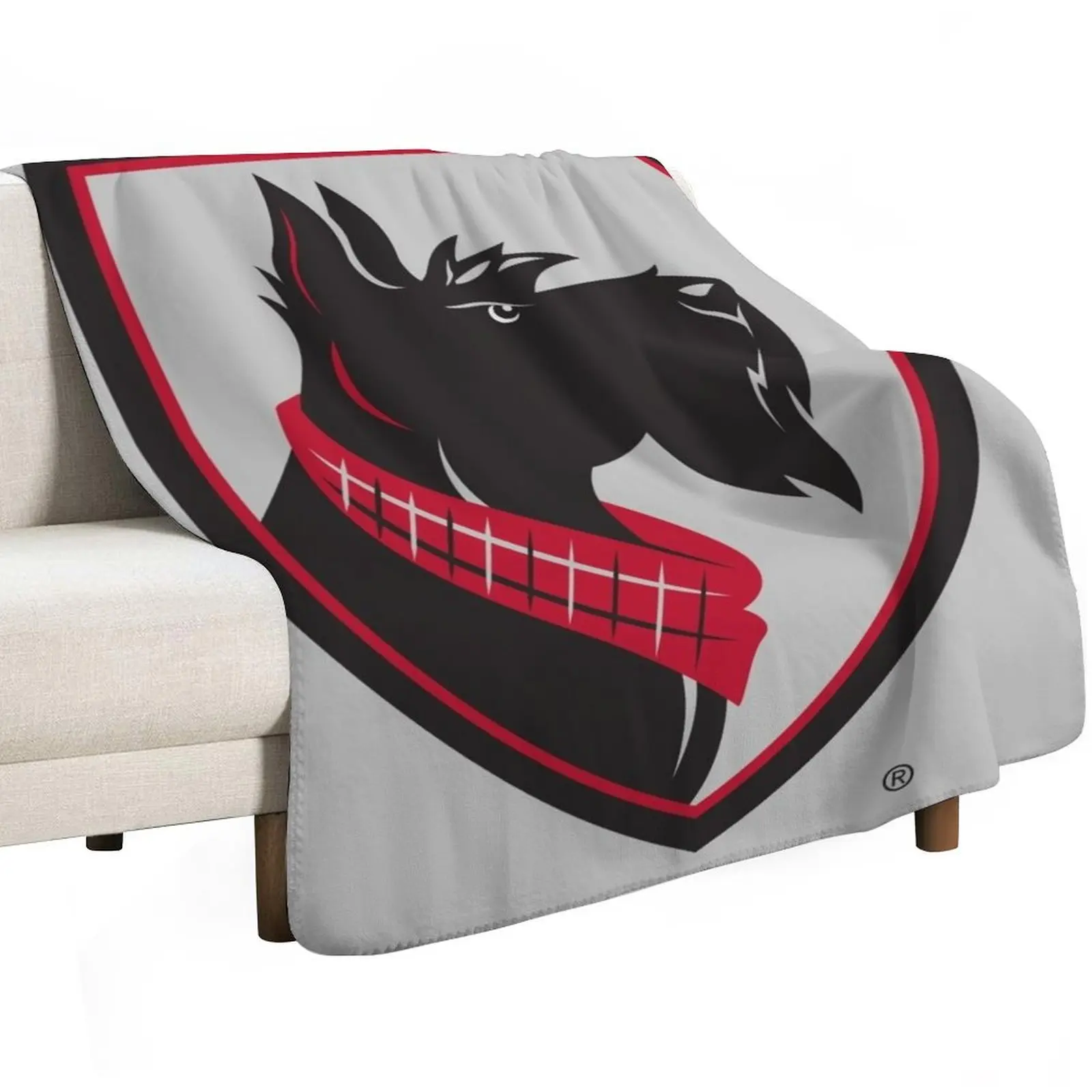 carnegie mellon tartans Throw Blanket Plaid on the sofa Thermal Decorative Throw Decoratives For Decorative Sofa Warm Blankets