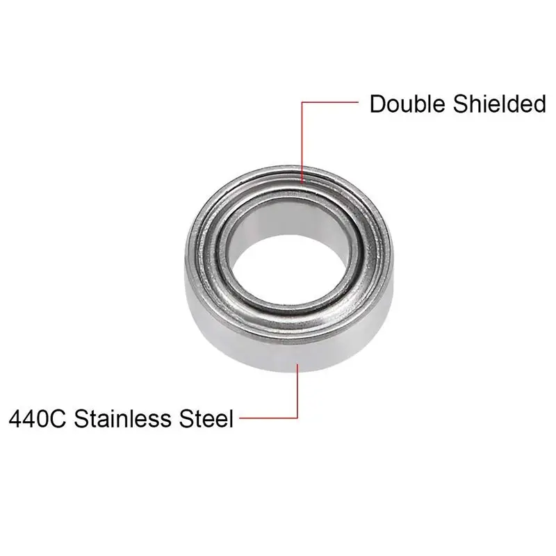 Pack Of 20 SMR74ZZ ABEC-9 Stainless Steel Ball Bearings 4X7X2.5Mm High-Speed Mobile Phone Bearings-[LUCK 9]