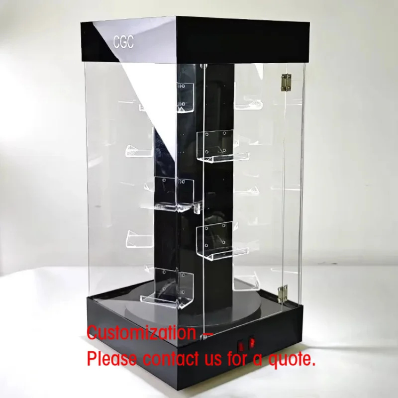 custom.Shp Custom Large Storage Space Card Display Stand Put Tcg 151 Sv2a 179/165ar Cgc Graded Acrylic Card Display Rack