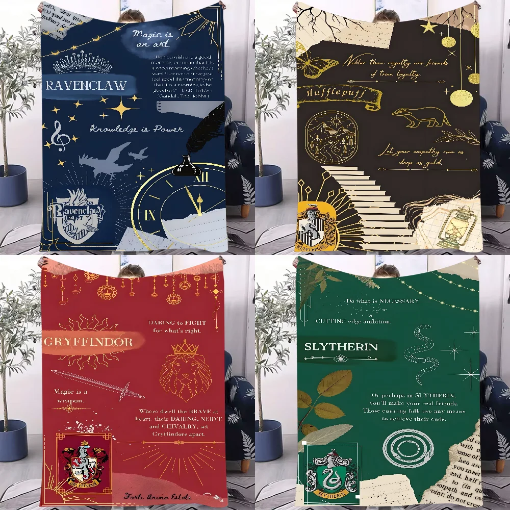Manta ligera con diseño de película COOL HARRY POTTER para dormitorios, siestas, sala de estar, oficina, sofá, todas las estaciones