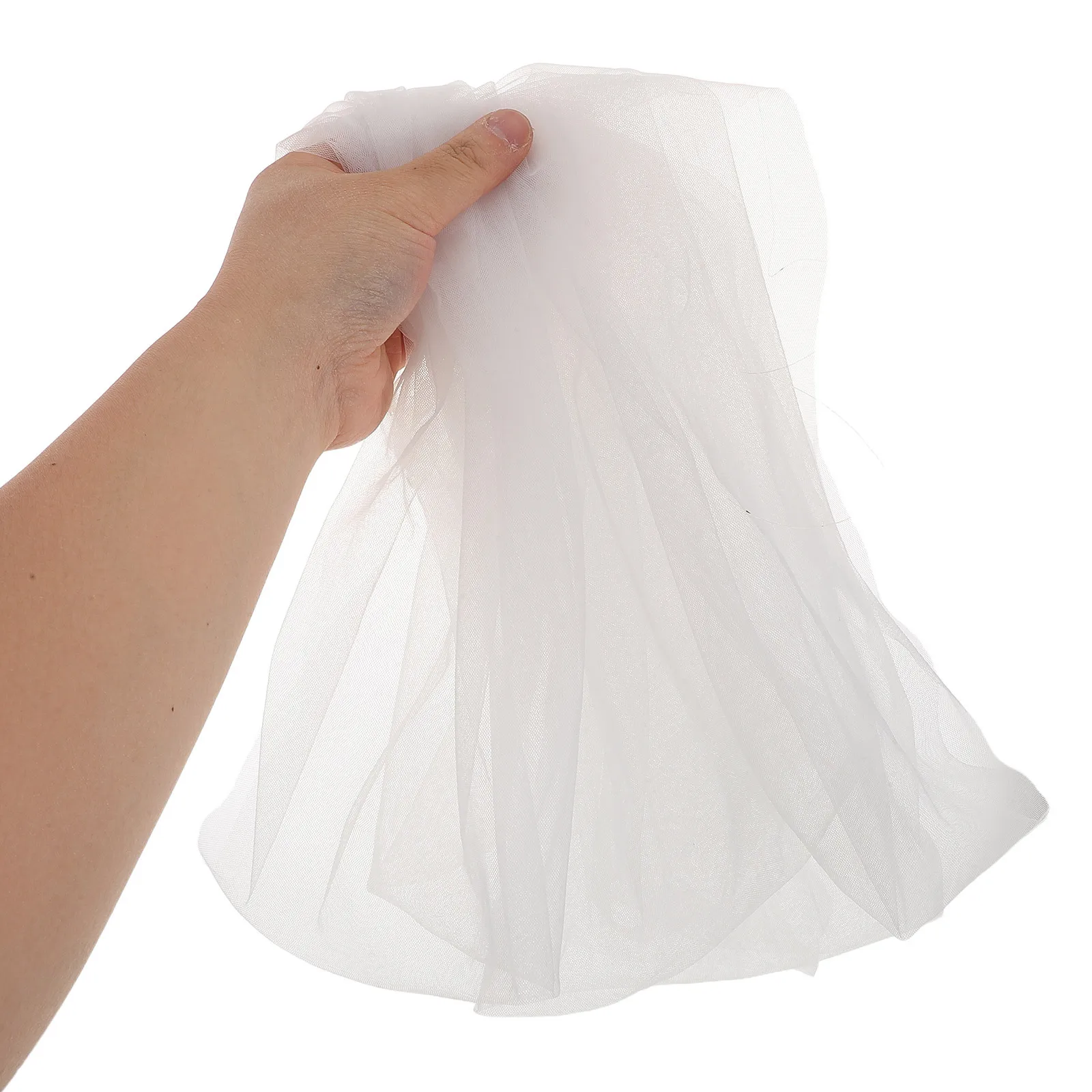 

Bridal Shawl White Imitation Pearl Tulle Elegant Cover Up for Wedding Dresses Evening Party Formal Gowns Bridal Accessories