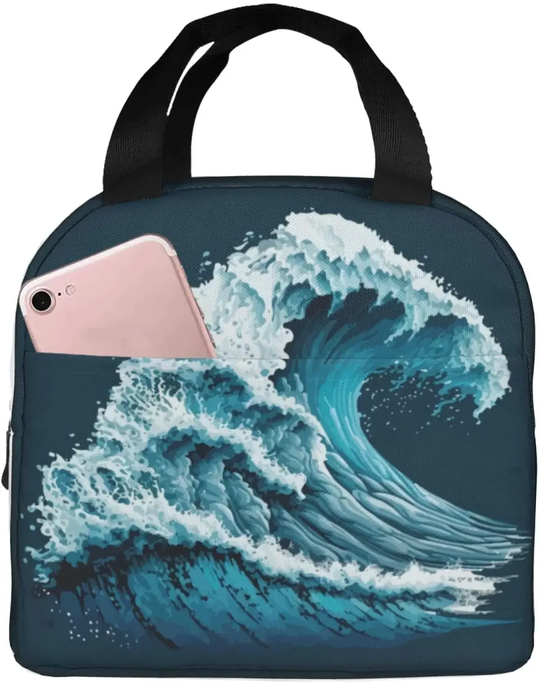 Lunch Bag for Women & Men Adult Insulated Lunch Box Durable Reusable Lunch Bag Leakproof Lunchbox Small and portable