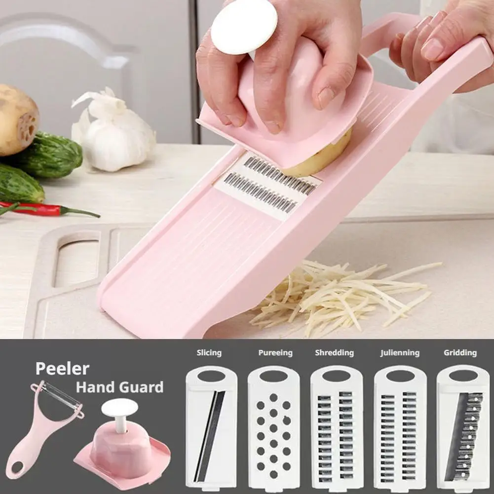 Multifunctional Grater Kitchen Cutting Tool Cutting Knife, Potato Shreds Maker Manual Shavings Scraper Food Chopper