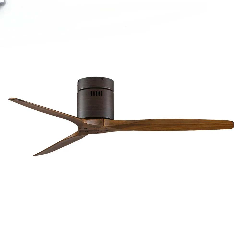 

Modern Wooden Fan Energy Saving Electric Remote Control Ceiling Fan