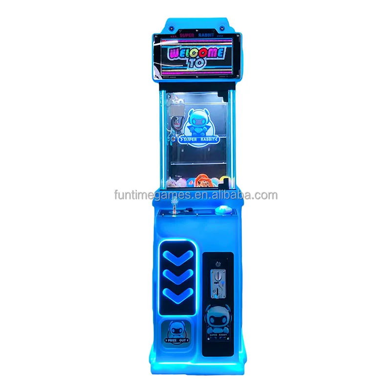 Newest LED Screen Toy Prize Claw Arcade Game Machine With Advertising Display For Event Entertainment