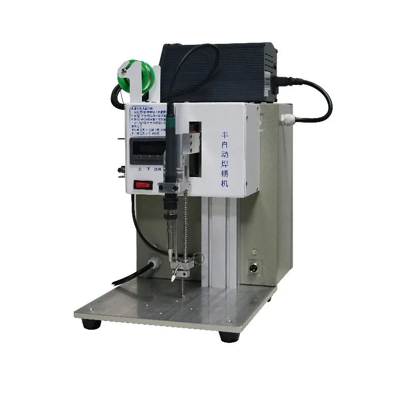 PCB Lamp Board Lamp Strip Desktop Cable Wire  Soldering  Machine Semi Automatic Usb Cable Soldering Machine BZD01