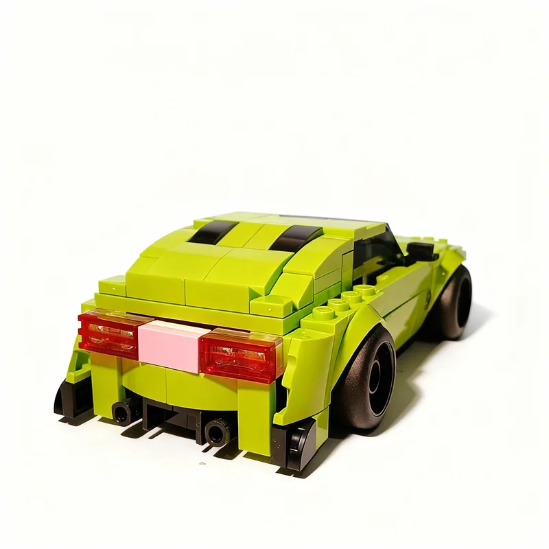 204pcs MOC City Champions Toyota GR Supra ALT Model Building Blocks Architecture Christmas Gifts DIY Toy Idea Education Brick