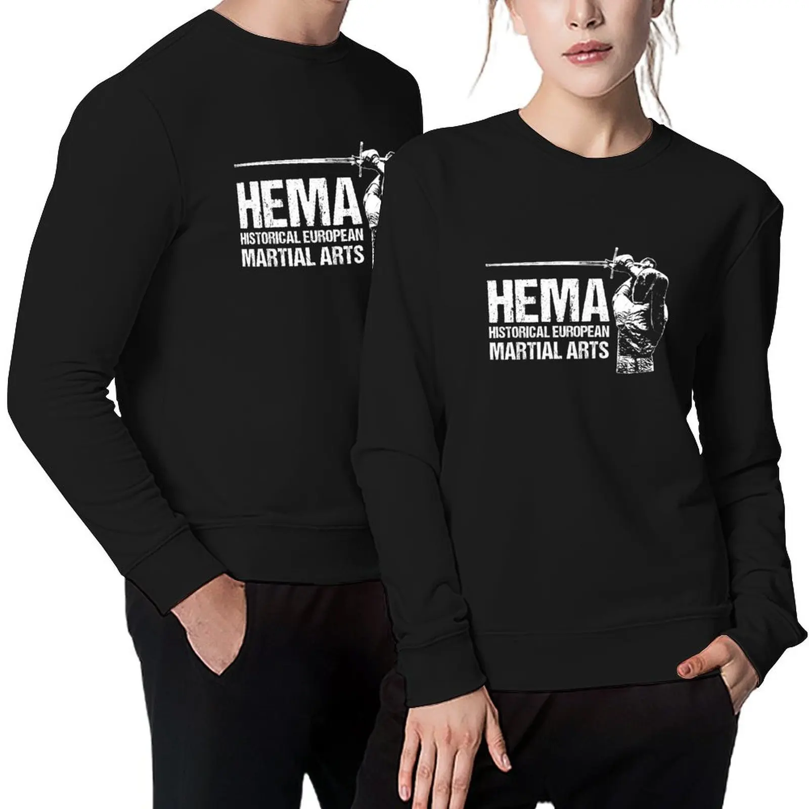 

Hema Longsword Pullover men's sweat-shirt men clothes men wear autumn new products sports sweatshirt man