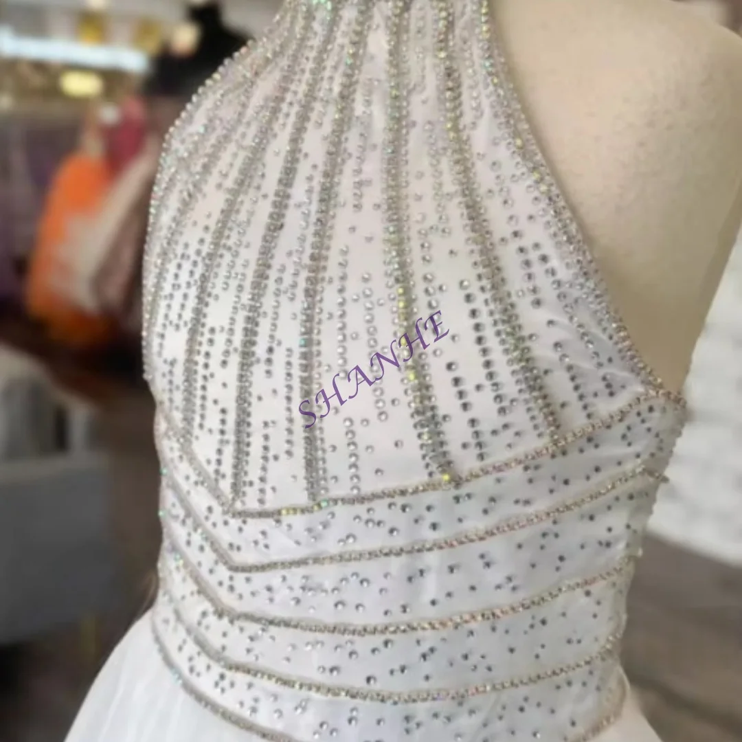 CustomizedFairy Flower Girl Dress For Wedding Lace Appliques Tulle Pleats Pink Princess Dresses Girls First Communion Birthday P