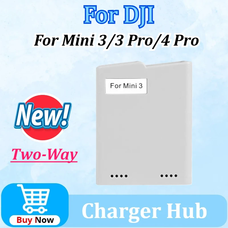 

Upgraded Dual-Port PD Charging Manager for DJI Mini 3/3 Pro/4 Pro Battery Charger Case Fast Charging Support Drone Accessories