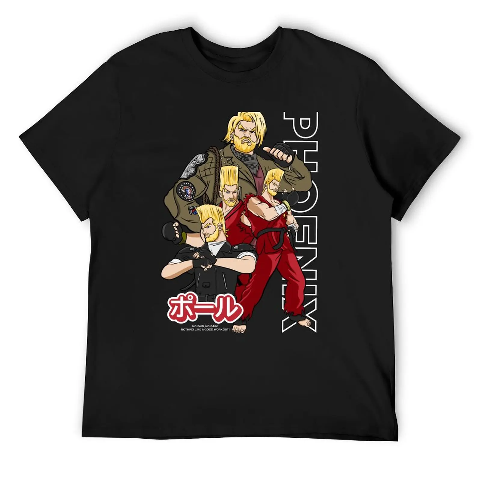 

Paul Phoenix T-Shirt plain summer clothes aesthetic clothes men t shirts high quality