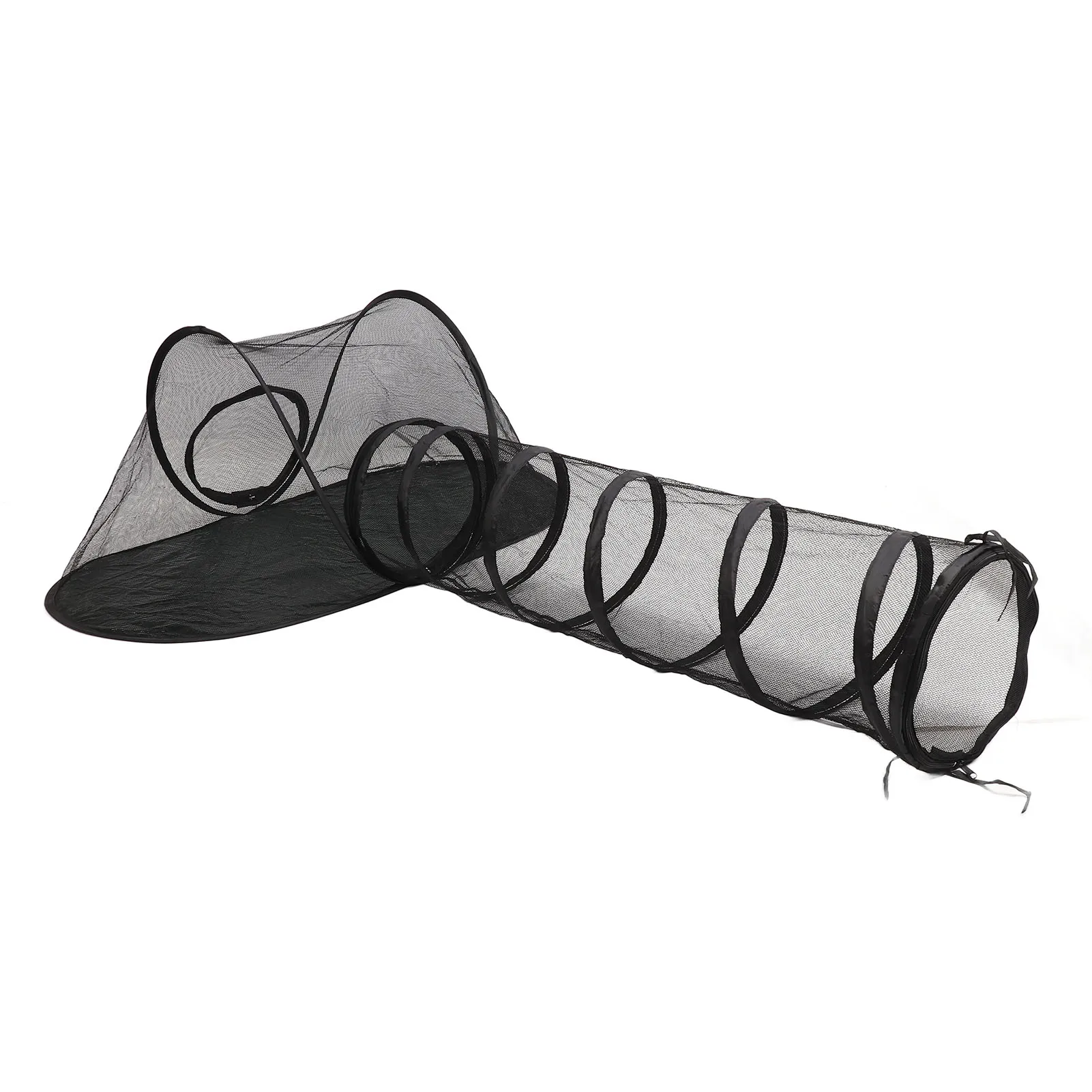 

Уличная палатка для домашних животных с туннелем, сетчатая ткань Оксфорд, дышащая, складная, большая, портативная, уличная игровая палатка для домашних животных для собак, кошек