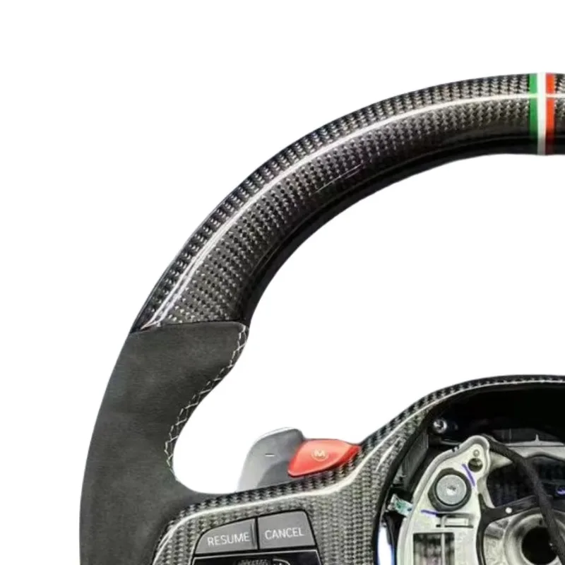 【2025】Volante profesional de fibra de carbono para Bmw G20 volante de carbono F30 F10 G30 G38 G12 G05 modelo deportivo mejorado