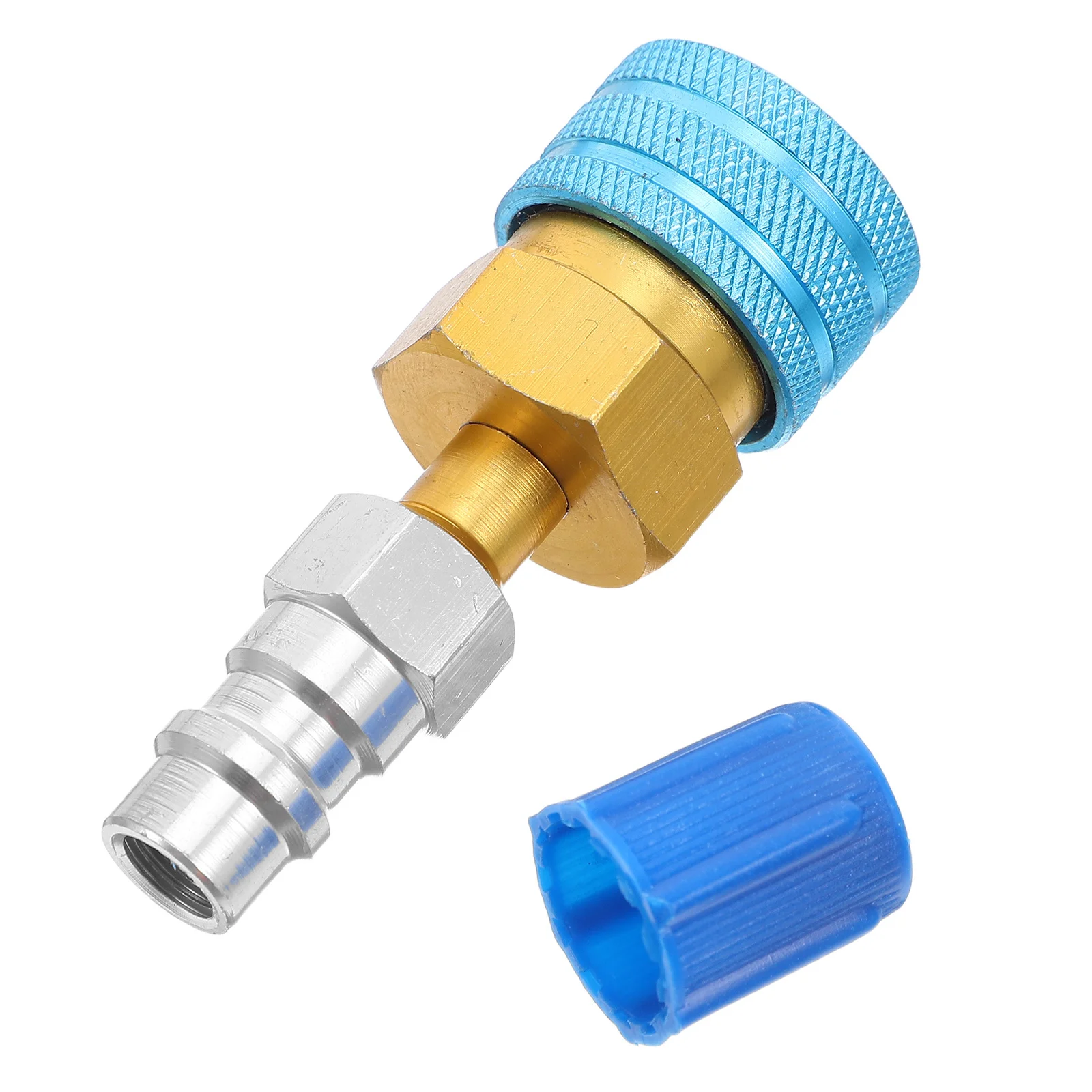 

R1234yf to R134a Low Side Quick Coupler Adapter Connector for Car Air Conditioner Hose Refrigerant Charging Ac Hose Fittings