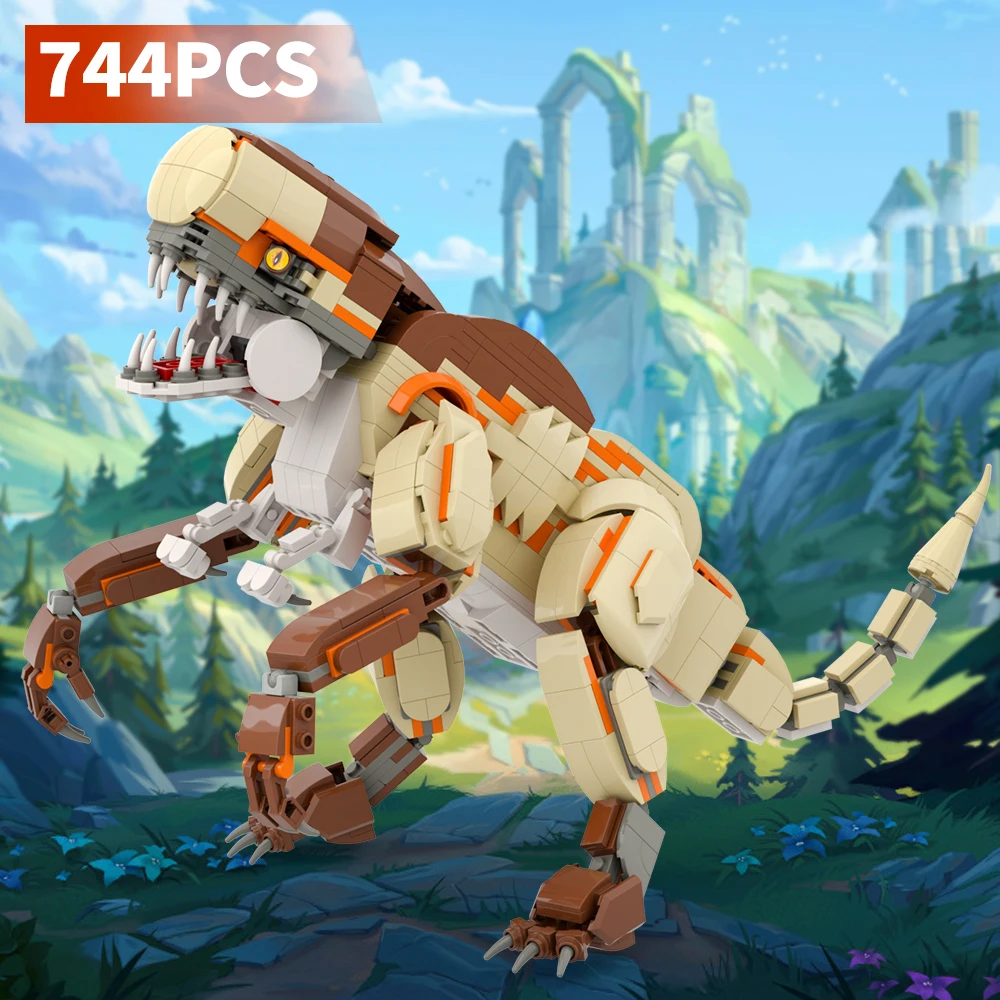 Giant Dinosaur Building Blocks Set - Creative Expert Indominus Rex, Triceratops & Tyrannosaurus Rex Model Bricks