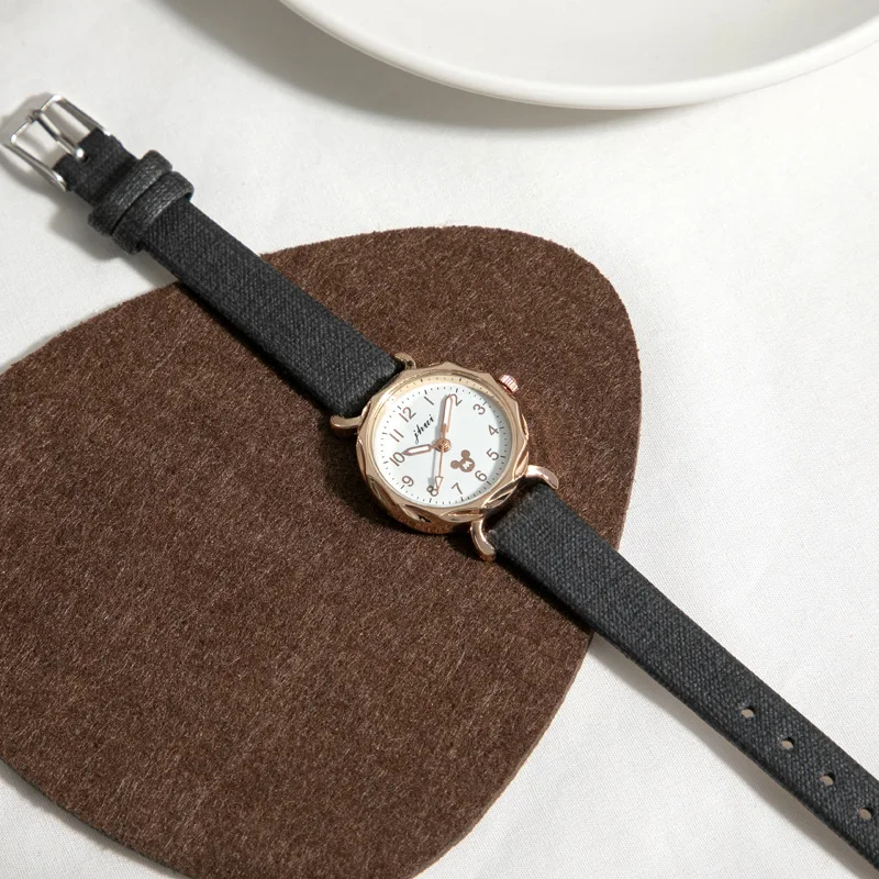 Disney Mickey Mouse luksusowe zegarki dla kobiet moda codzienna Relojes damskie kwarcowe zegarki na rękę Cartoon zegarek dla dzieci prezent urodzinowy