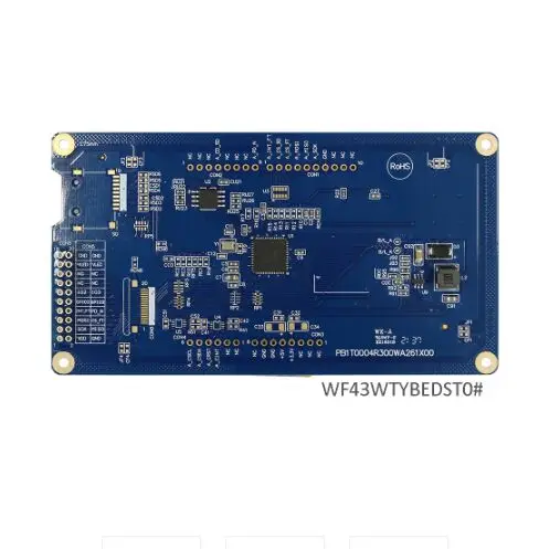 Imagem -02 - Winstar Usado para Arduino Tft Display 4.3 com Toque Resistive Novo e Original Wf43wtybedat0