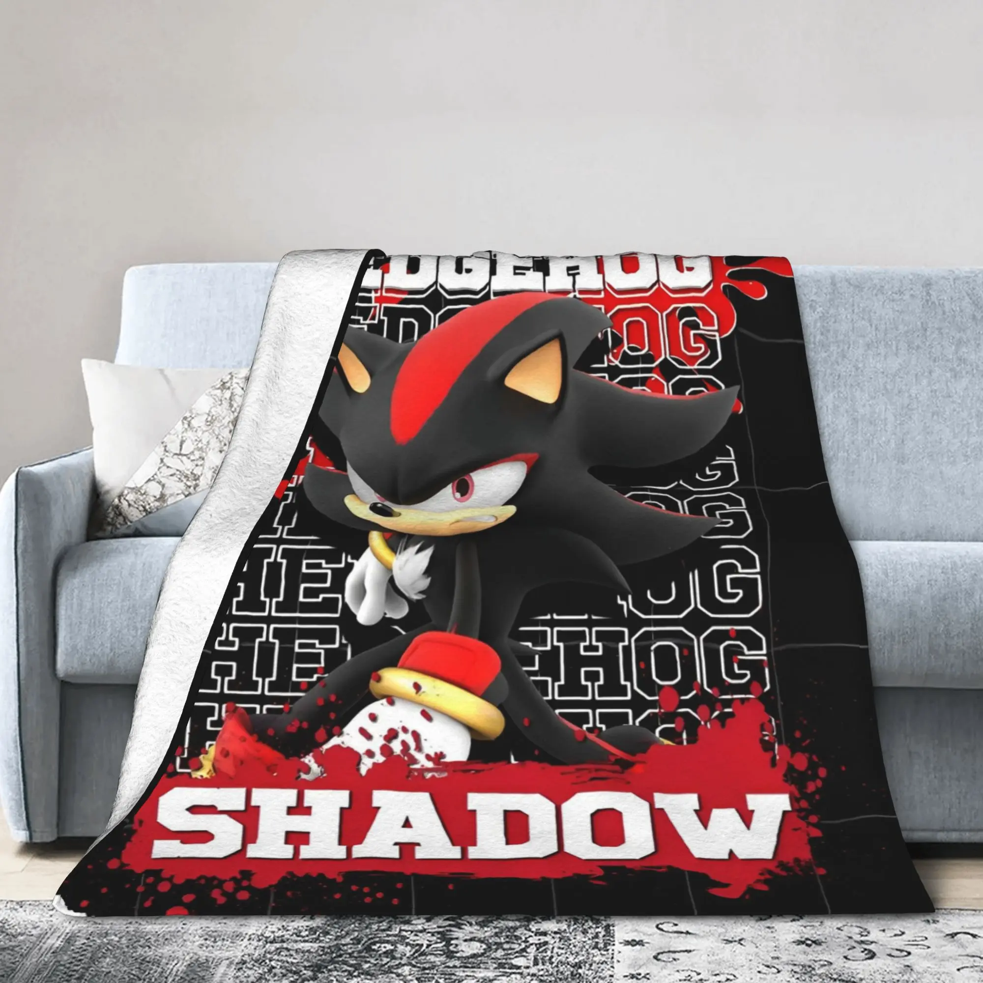 S-Sonics The H-Hedgehogs Blanket Fleece Textile Decor Portable Warm Throw Blankets for Sofa Car Rug Piece