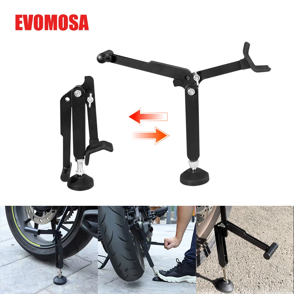 

Energy Saving Stable Swingarm Lift Foldable for Dirt Bike Portable Lifting Frame Motorcycle Wheel Support Side Stand Paddock