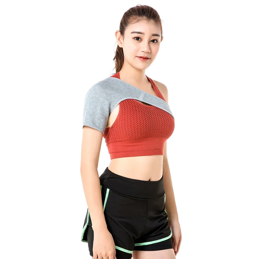 Bamboo Charcoal Back Support Shoulder Guard Brace Retaining Straps Posture Belts Protector Reinforced Left Right Shoulder Strap