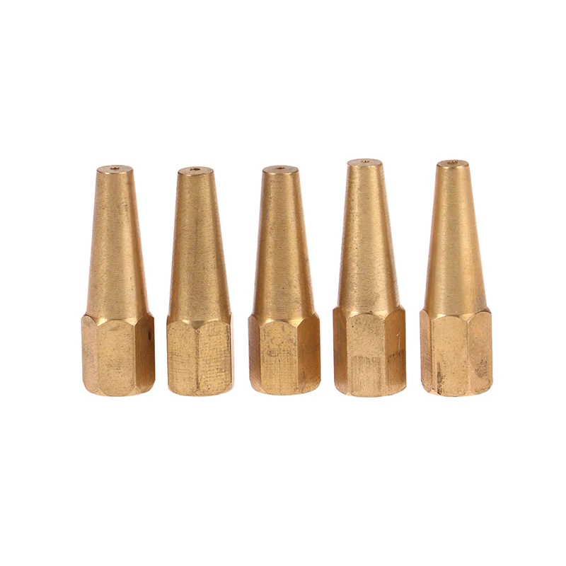 1PC 0.5/0.6/0.7/0.8/0.9mm H01-2 Gas Brazing Torch Nozzle Oxygen Acetylene Liquified Gas For Steel Copper Solder Welding Torch