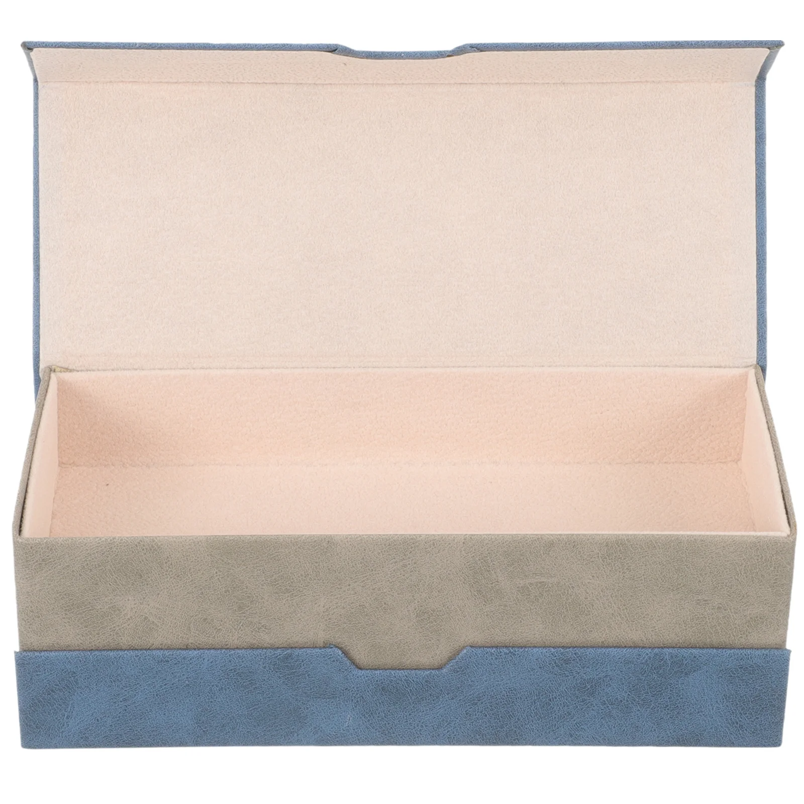 

Double Glasses Case Hard Eyeglass Organizer Travel Storage Box PU Portable Glasses Case Contacts Lens Holder