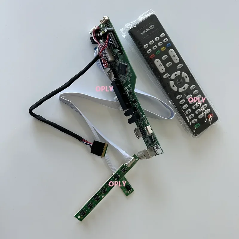 

Для B101AW02 B101AW02 V0 1024X600 10,1 "HDMI-совместимый RF USB AV VGA аудио ТВ комплект платы контроллера экран монитора