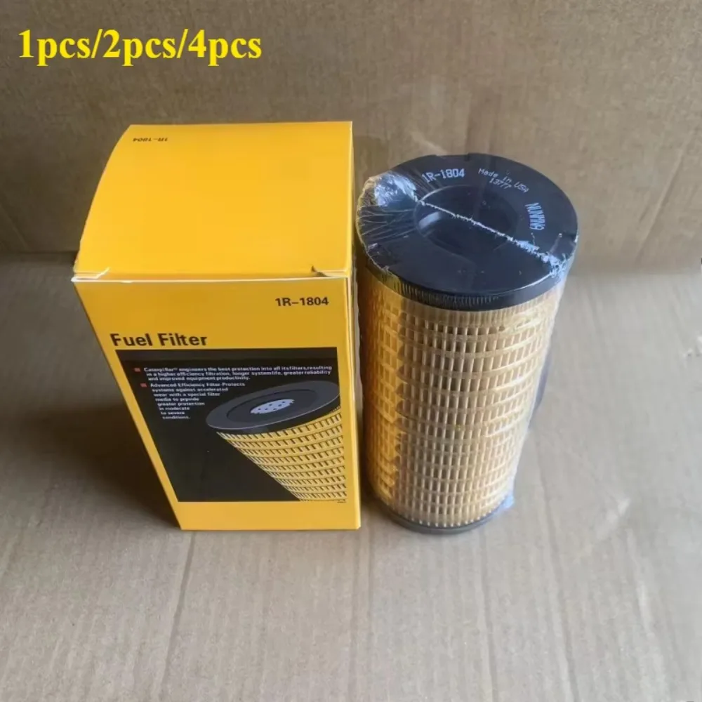 Separador de agua y combustible 1R-1804 para excavador Carter 312D2 312D2 GC 318D2 L 312D2 L 320D2 320D2 L 313D2