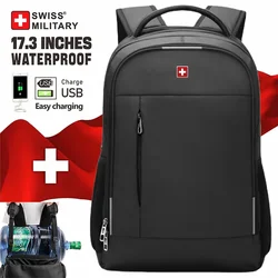 Men Laptop Backpack 17 Inch Fashion Business Backpack School Waterproof USB Large Capacity Bag Mochilas Back Pack