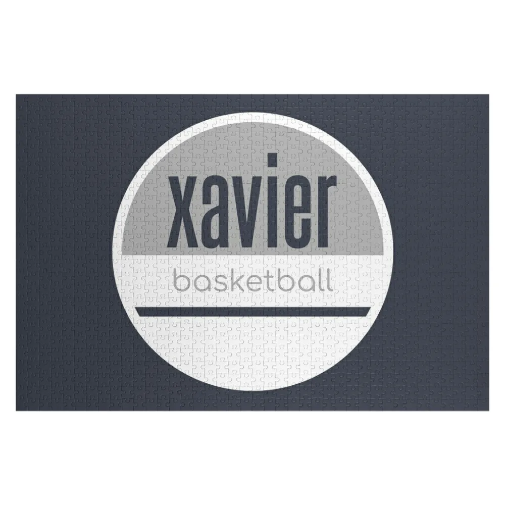 

xavier basketball Jigsaw Puzzle Customized Picture Scale Motors Custom Child Customized Toys For Kids Puzzle