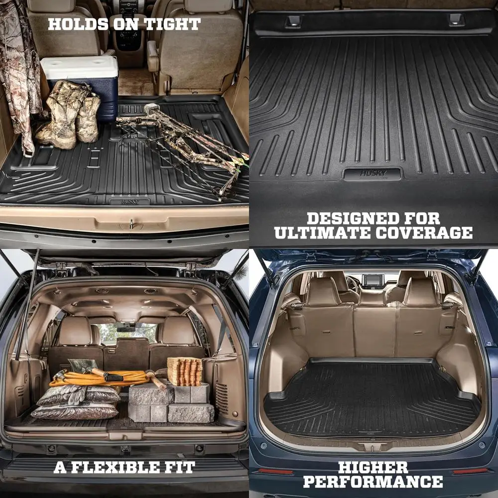 

Грузовой вкладыш для взбивания погоды | Подходит для Ford Explorer 2011-2019 гг. (в сложенном порядке, плоский, 3-й ряд) | 1 шт. Черный - 23781