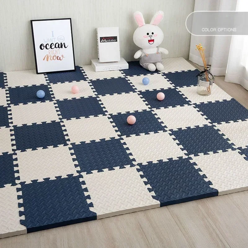 30*30*1CM Children\'s Play Carpet Baby Toy Anti-slip and Shockproof EVA Foam Carpet Fitness Equipment Mats Home Floor Decoration