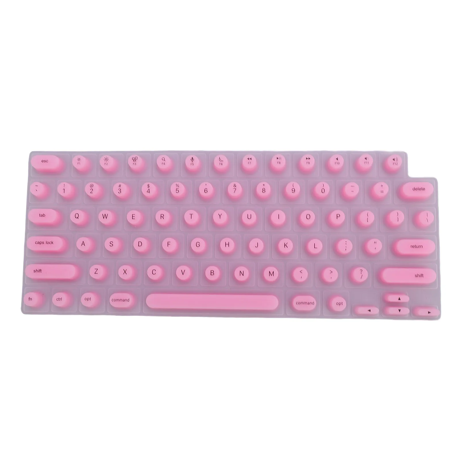 

Universal Keyboard Protective Cover for OS X Laptop Soft Silicone Comfortable Typing Raised Keyboard Protector for Long Nails