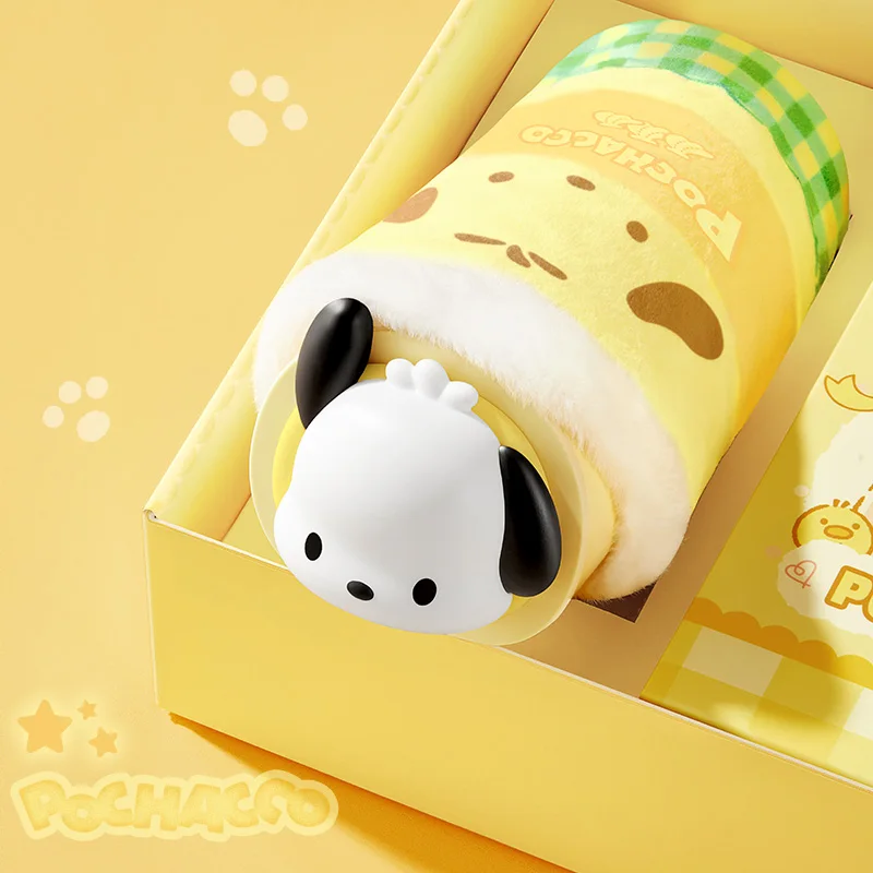 

Genuine New Sanrio Hand Warmer Pochacco Chicken Rolls Constant Temperature Two Gear Charging Hand Warmer Birthday Gift