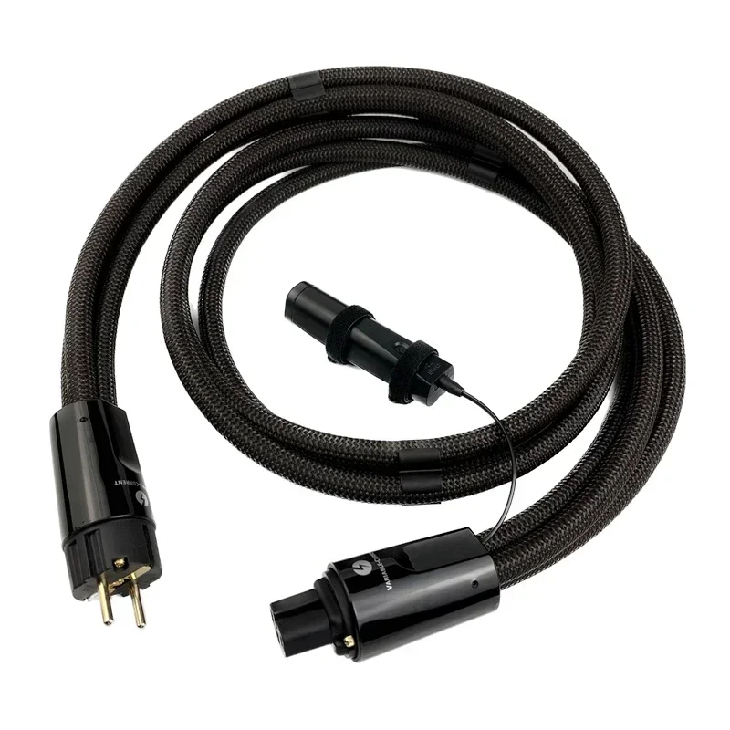 Thunder High Current C13 C15 Amp AC Power Cable Cord PSC+ Copper HiFi Audio Line US & EU Plug