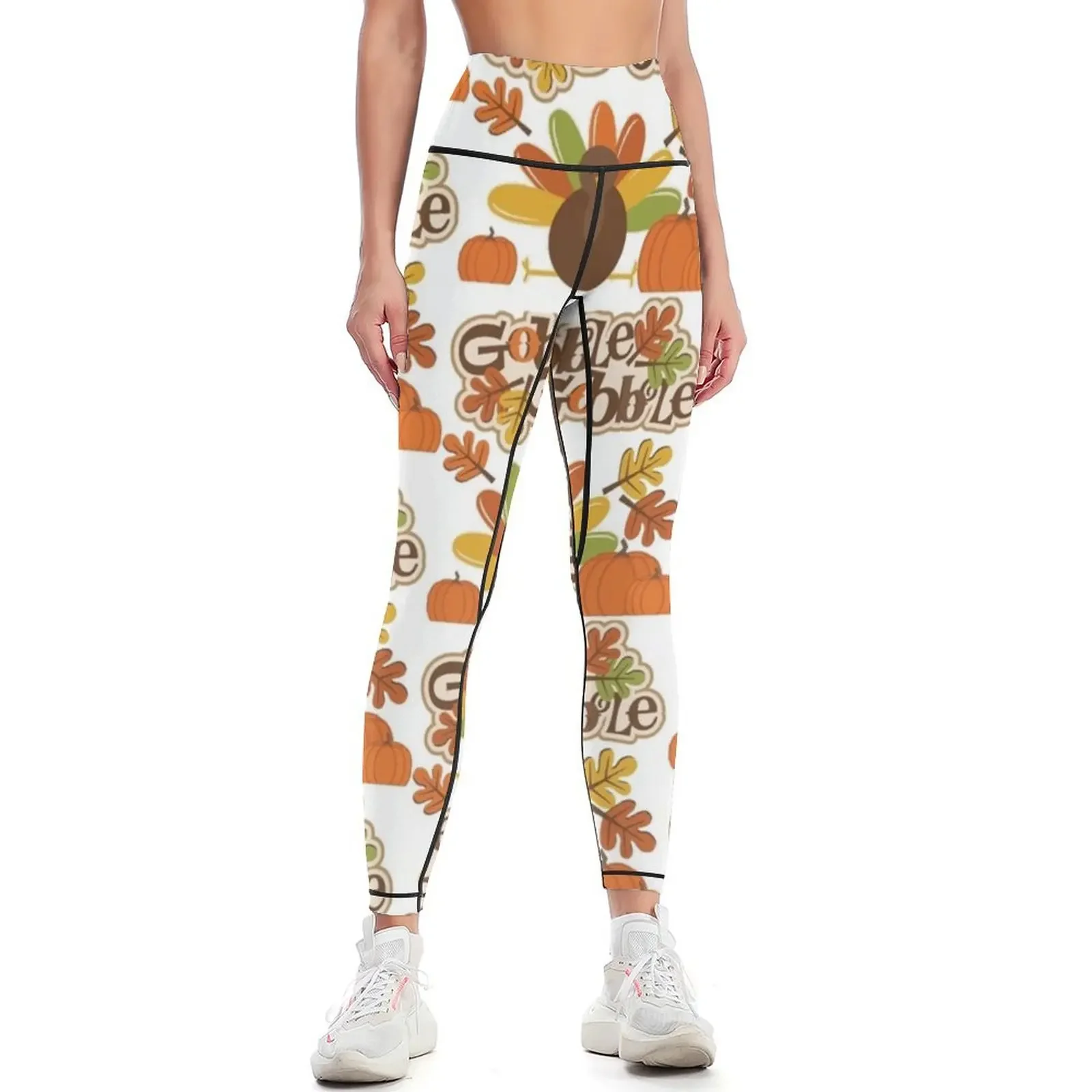 

Thanksgiving Leggings Women's sportswear gym clothing active wear Womens Leggings