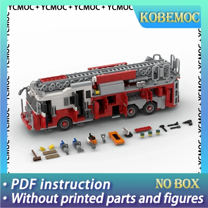 

Серия автомобилей YcMoc, строительные блоки, лестница New York Fire Brigade 102, экспресс-модель, технология, кирпичи, фирменный автомобиль, игрушки «сделай сам»