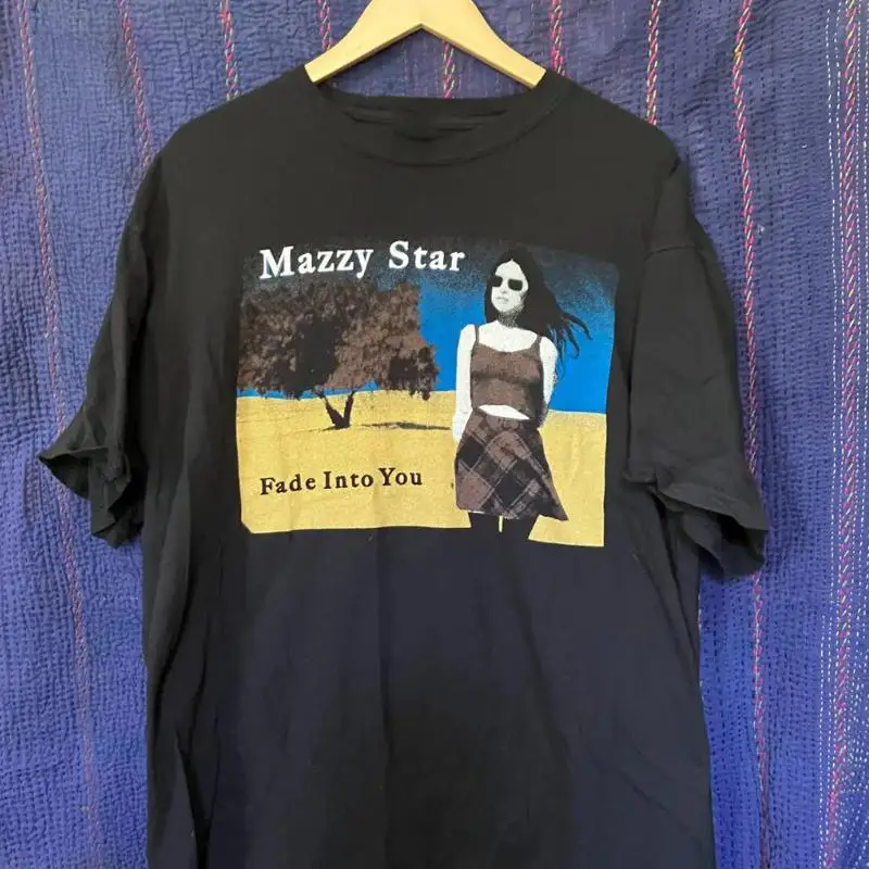 تي شيرت MAZZY STAR Band Fade Into You ذو وجه واحد