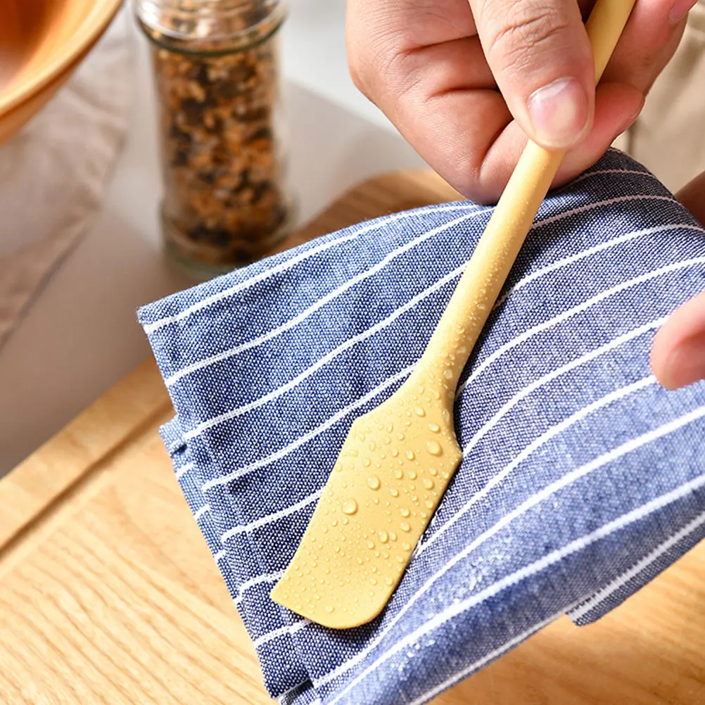 

1pcs Silicone Spatula Dual Ended Design Heat Resistant For Baking Cooking Spreading Cheese Butter Jam Cream Frosting Kitchen