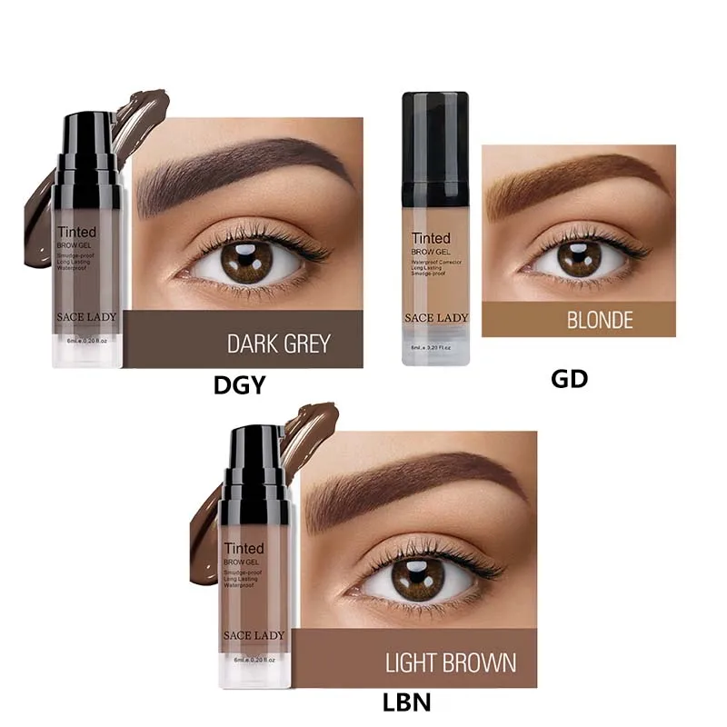 1pcs 10ml Peel Off Eye Makeup Permanent Eye Brow Tattoo Tint Long-lasting Waterproof Dye Eyebrow Gel Cream Make Up Cosmetics