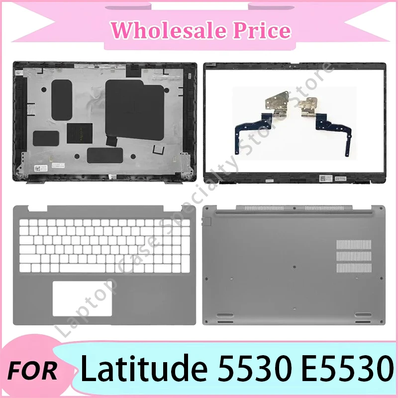 

NEW For Dell Latitude 5530 E5530 Laptop LCD Back Cover/Front Bezel/Upper Palmrest/Bottom Case/Hinge
