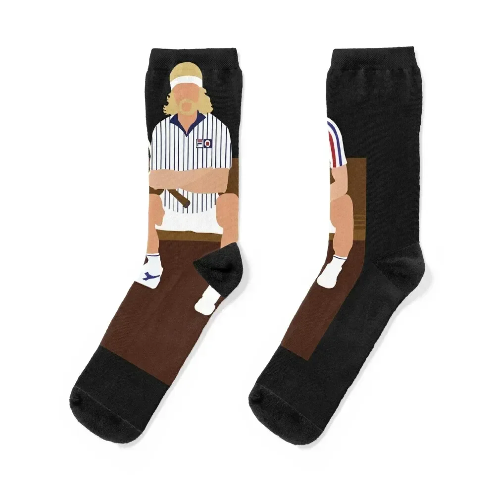 Bj?rn Borg vs John McEnroe Classic T-Shirt Socks men cotton high quality set moving stockings Socks For Man Women's