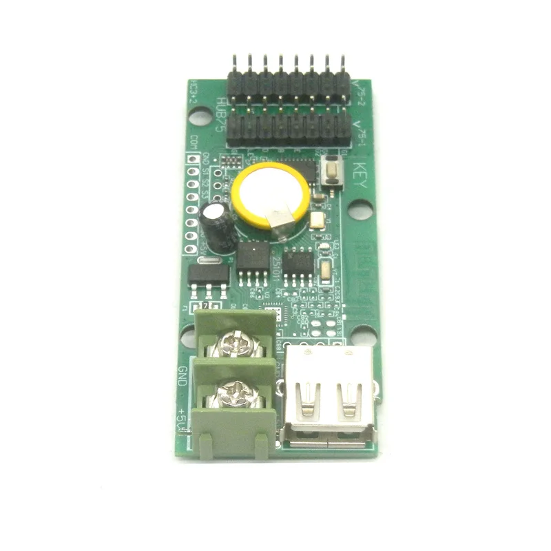 HC3-2 sostituisce HC-1S USB Full Color LED Control Card U-disk Controller Led asincrono Hub75 per modulo Display p3,p4,p5,p8,p10
