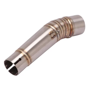 Motocicleta slip-on silenciador meio Link Pipe, conectar Escape, modificar, 51mm, Honda NC700, NC700S, NC700X, NC750, NC750X 8 principais vendas ponteira escapamento nc750x - №7