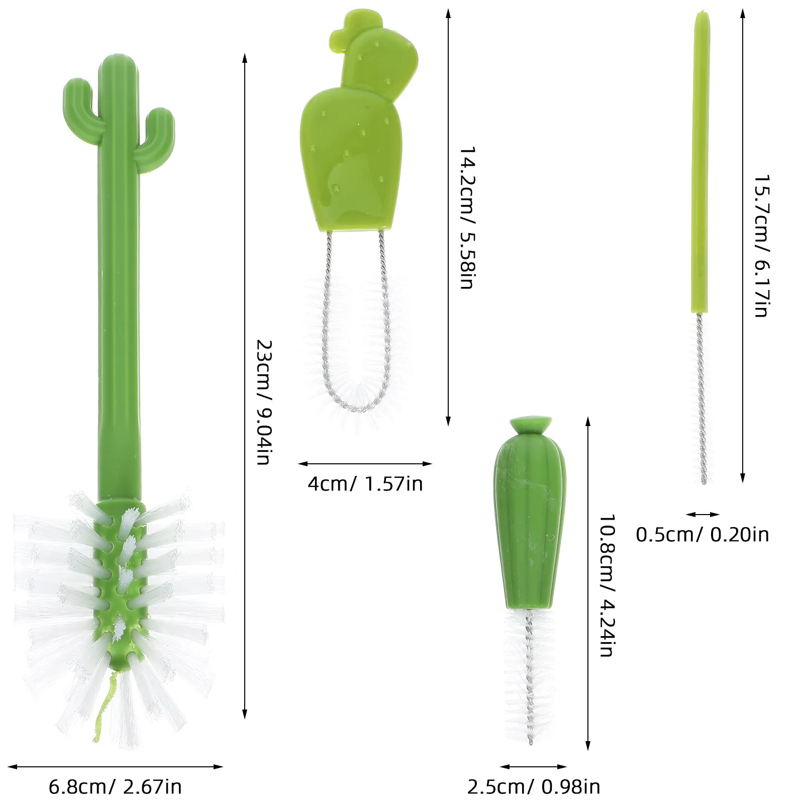 1Set Multi Function Lid Cleaning Brush Set Silicone Groove Brush for Cup Bottle Cap Gaps Deep Crevices Cleaning