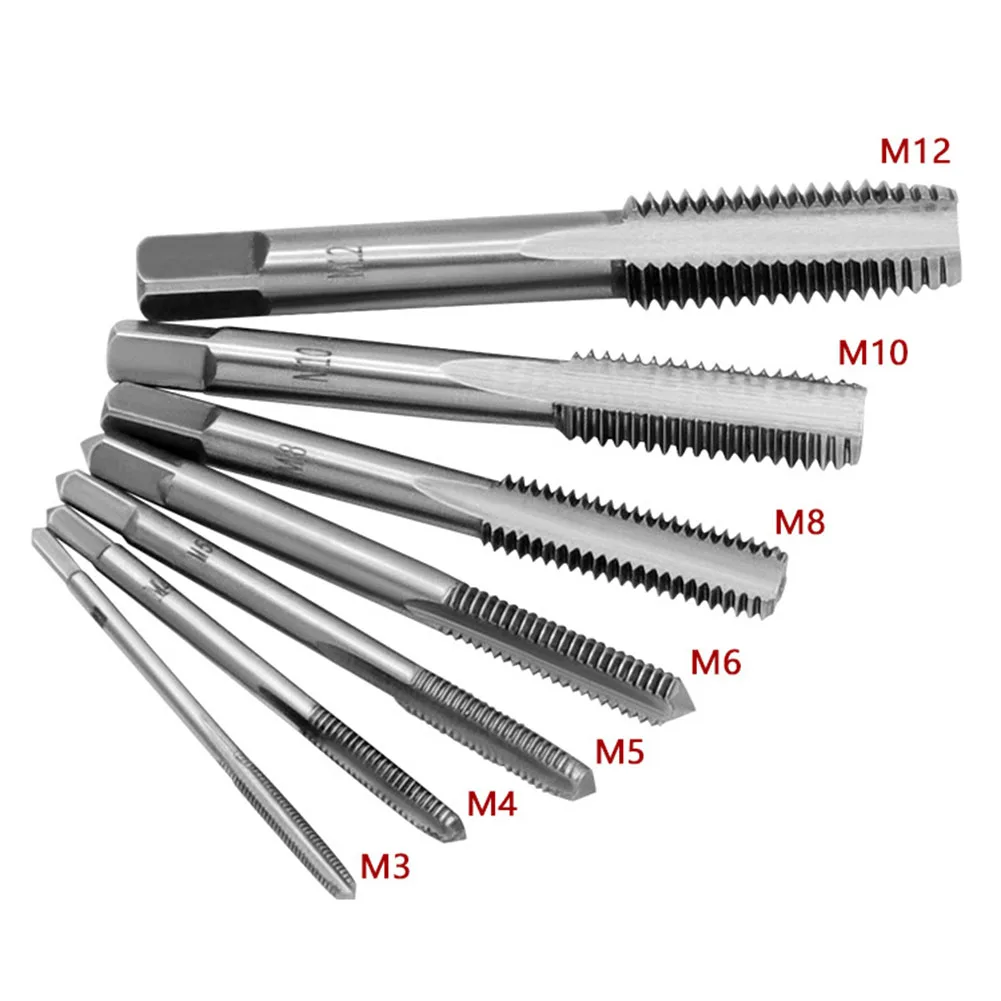 

Набор ключей для метчиков из стали подшипника для точного нарезания резьбы, регулируемая трещотка, противоскользящая ручка, прочный подшипник из стали