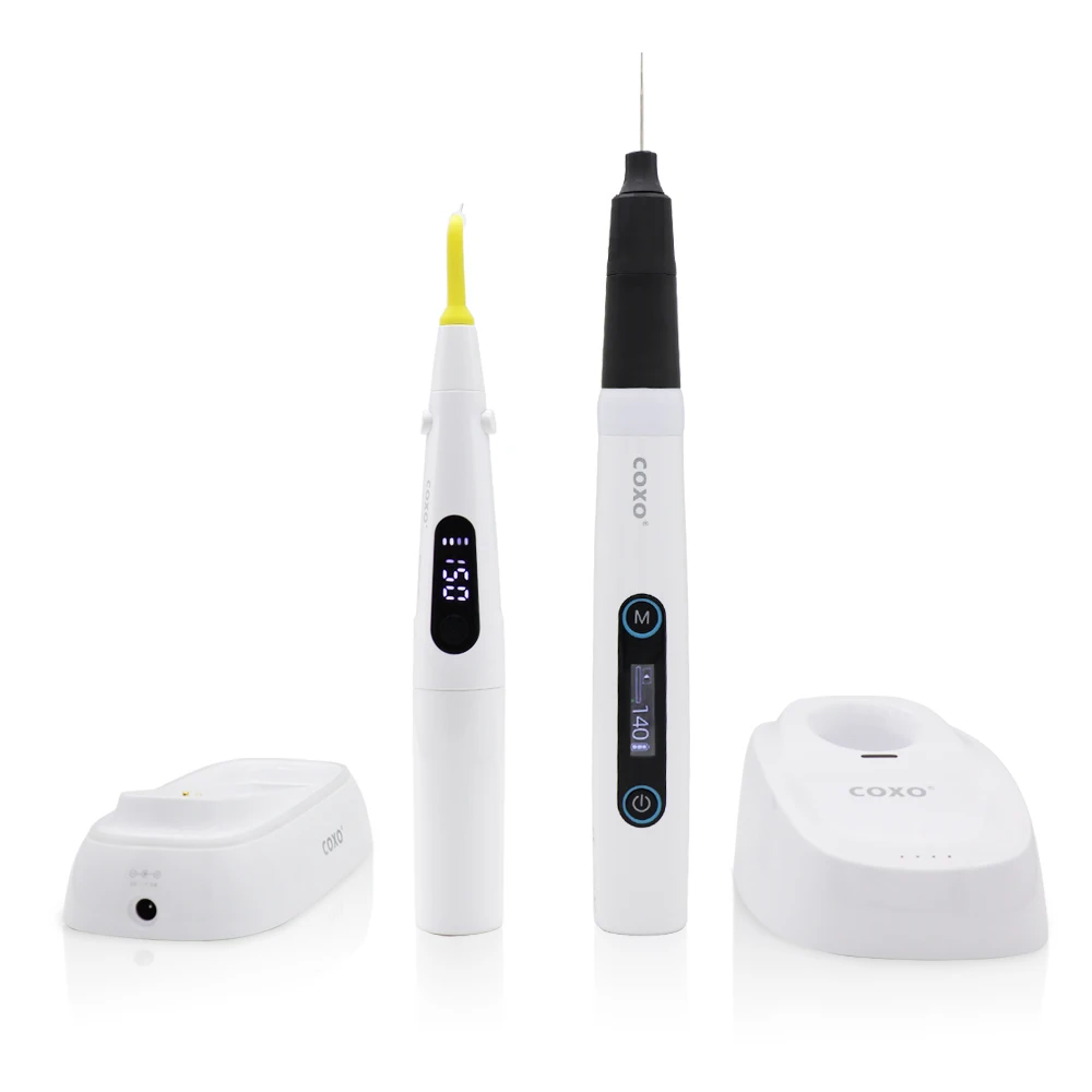 COXO C-FILL X Endodontic Obturation System – ±1℃ Intelligent Temp Control + 160-200℃ Adjustable, Hot Melt Adhesive Filling